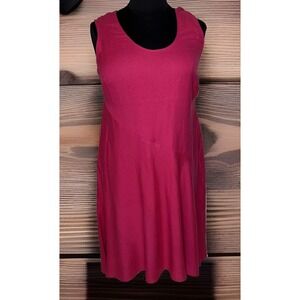 Jessica London Women's Summer Spring Wedding Dress Size 16 W Pink Linen Blend